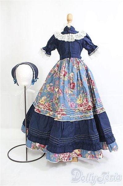 画像2: SD/OF:ドレス　Lacrimosa様製/1/3　60ｃｍ　BJD　MJD　衣装　ドール用 I-25-08-03-213-KD-ZI (2)