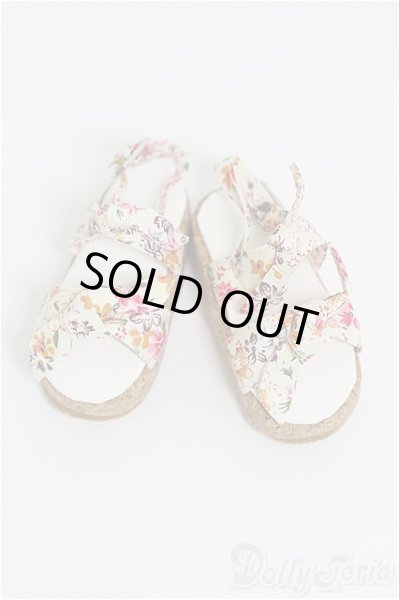 画像1: SD/OF:靴　フラワーサンダル/1/3　60ｃｍ　BJD　MJD　衣装　ドール用 I-25-08-17-136-KD-ZI (1)