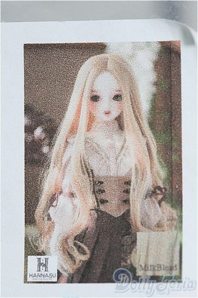 画像1: 7-8inch/ウィッグ　Hannasu/インチ　BJD　MJD　ドール用 I-25-08-17-125-KD-ZI (1)
