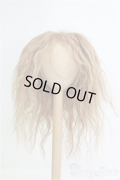 画像1: 9-10inch/モヘアウィッグ/インチ　BJD　MJD　ドール用 I-25-08-17-254-KD-ZI (1)