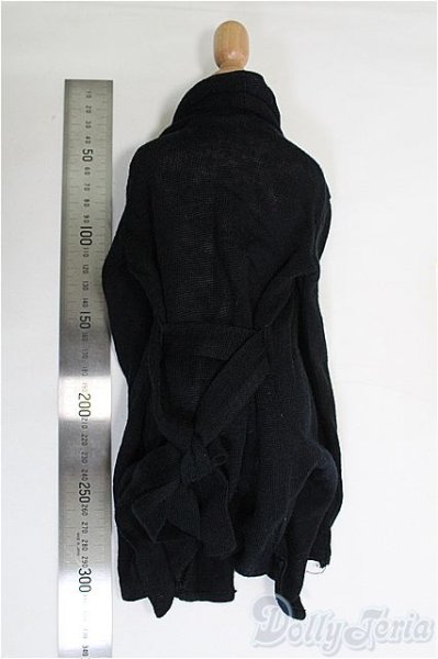 画像2: SD17B/OF:黒カーディガン/1/3　70ｃｍ　BJD　MJD　衣装　ドール用 I-25-08-17-278-KD-ZI (2)