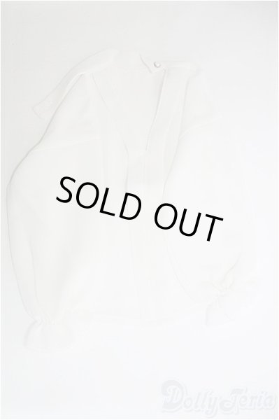 画像1: SD17B/OF:トップス　ブラウス白/1/3　70ｃｍ　BJD　MJD　衣装　ドール用 I-25-08-17-280-KD-ZI (1)