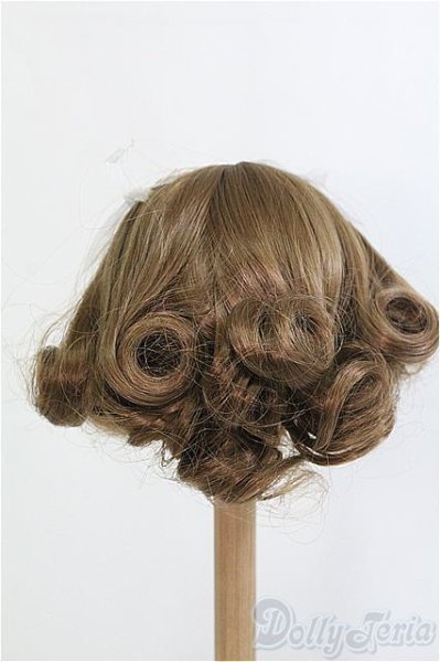 画像2: 8-9inch/ウィッグ/インチ　BJD　MJD　ドール用 I-25-08-31-109-KD-ZI (2)