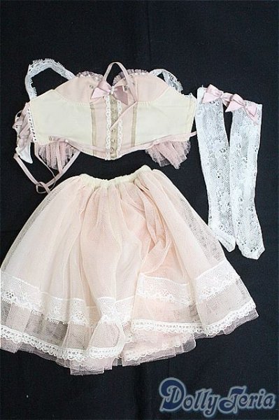 画像1: SD/OF:ドレス　VOLKS/1/3　60ｃｍ　BJD　MJD　衣装　ドール用 I-25-08-31-222-KD-ZI (1)