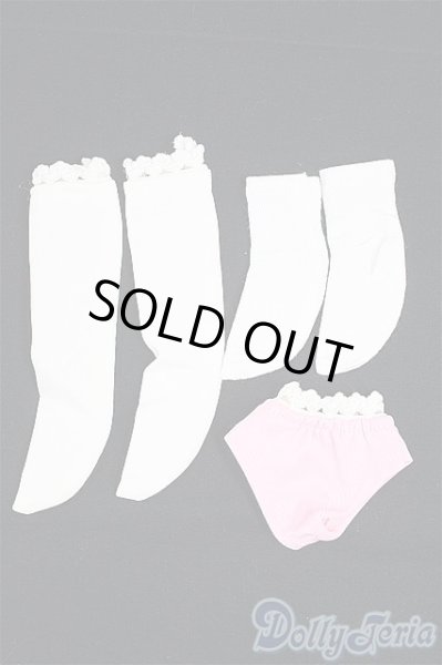 画像1: 幼SD/OF:下着　ソックス/1/6　30ｃｍ　BJD　MJD　衣装　ドール用 I-25-09-07-250-KD-ZI (1)