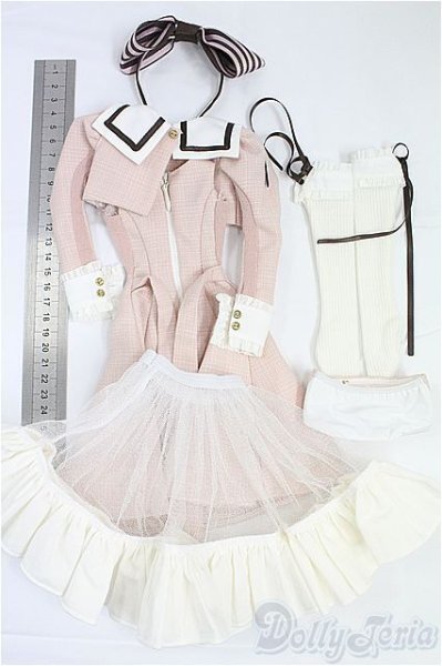 画像4: SDM&MSD/OF:衣装セット SADOL/1/4 40cm BJD MJD 衣装 ドール用 I-25-09-07-270-KD-ZI (4)