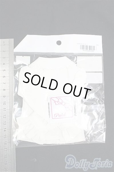 画像2: SDM/OF:ブラウス・ミニ（白・ロリータ）/1/4　40ｃｍ　BJD　MJD　衣装　ドール用 I-25-09-07-248-KD-ZI (2)