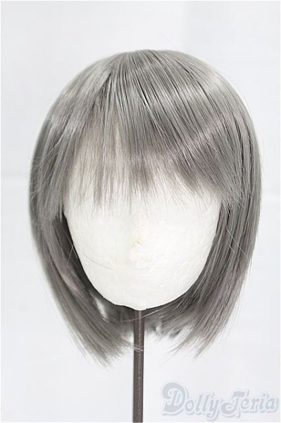 画像1: 9inch/ウィッグ　シルバー/インチ　BJD　MJD　ドール用 I-25-09-14-042-KD-ZI (1)