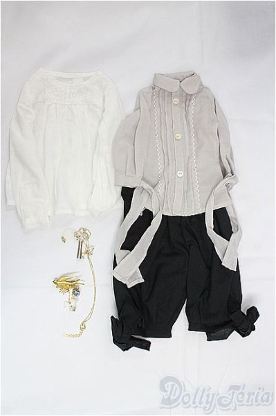 画像1: SD少年/OF:衣装セット　Nocturn様/1/3　60ｃｍ　BJD　MJD　衣装　ドール用 I-25-09-14-036-KD-ZI (1)