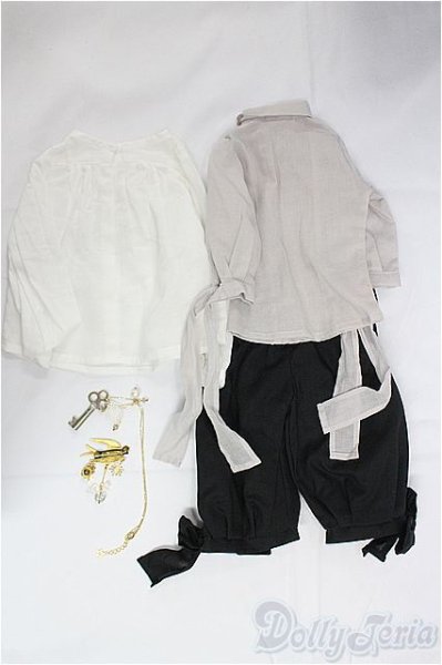 画像2: SD少年/OF:衣装セット Nocturn様/1/3 60cm BJD MJD 衣装 ドール用 I-25-09-14-036-KD-ZI (2)