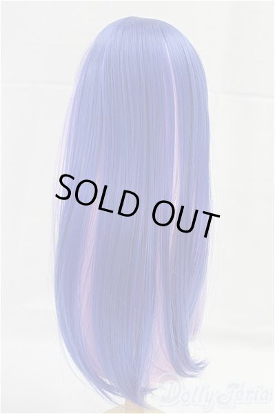 画像2: 9-10inch/ウィッグ ブルー パープル/インチ BJD MJD ドール用 I-25-09-14-137-KD-ZI (2)