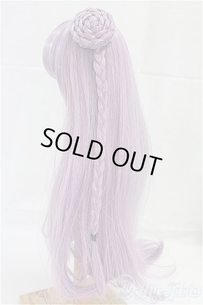 画像2: 9-10inch/ウィッグ　パープル　お団子/インチ　BJD　MJD　ドール用 I-25-09-14-136-KD-ZI (2)