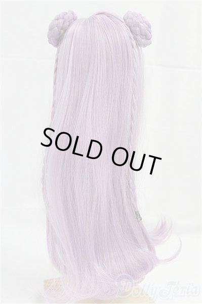 画像3: 9-10inch/ウィッグ　パープル　お団子/インチ　BJD　MJD　ドール用 I-25-09-14-136-KD-ZI (3)