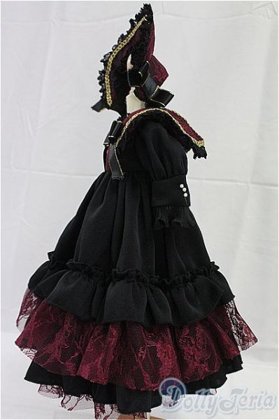 画像2: SDM＆MSD/OF:ドレス/1/4　40ｃｍ　BJD　MJD　衣装　ドール用 I-25-09-21-068-KD-ZI (2)