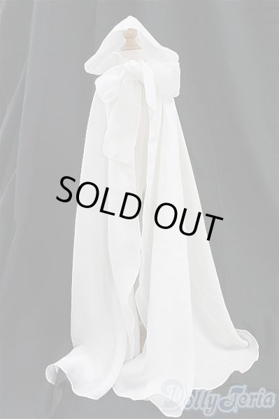 画像1: SDGrB＆SD13男の子/OF:アウター　フードマント　白 I-25-09-14-283-KD-ZI (1)