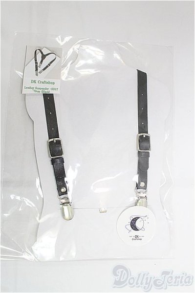 画像1: SD17B/OF:小物　DK Craftshop Leather Suspender I-25-09-28-131-KD-ZI (1)
