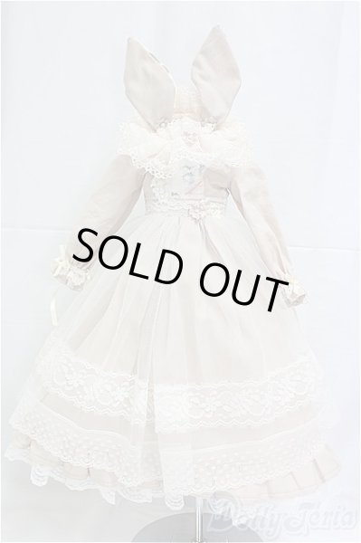 画像1: SDM＆MSD/OF:衣装セット　Flower field rabbit　40cmSize I-25-10-05-093-KD-ZI (1)