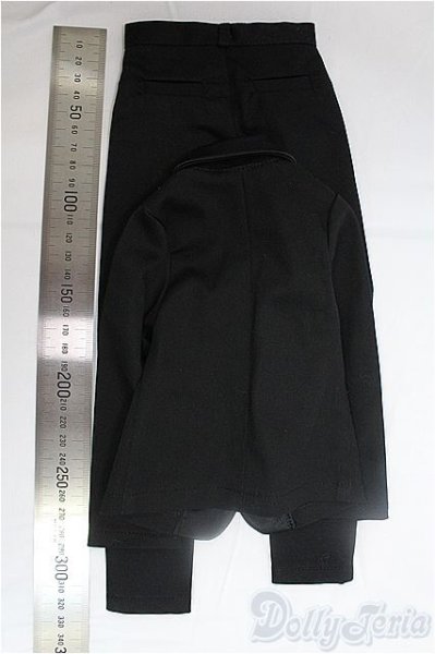画像2: SD/OF:衣装セット　A239 Black Jacket×Pants Set (SD10Girl)size I-25-10-05-094-KD-ZI (2)
