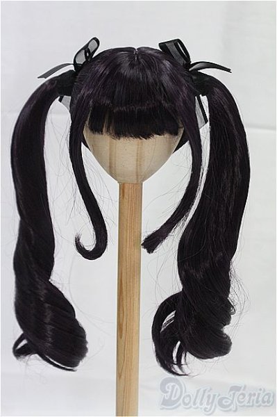 画像1: 8.5-9inch/ウィッグ　なにぬねこみや様製/インチ　BJD　MJD　ドール用 I-25-10-05-289-KD-ZI (1)