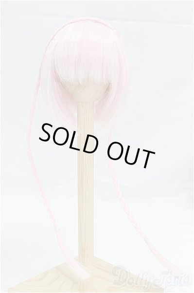 画像1: 7.5inch/ウィッグ　ピンク/インチ　BJD　MJD　ドール用 I-25-10-05-298-KD-ZI (1)