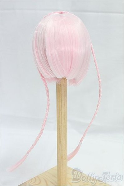 画像3: 7.5inch/ウィッグ　ピンク/インチ　BJD　MJD　ドール用 I-25-10-05-298-KD-ZI (3)