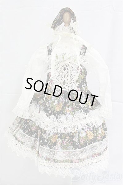 画像1: SD/OF:衣装セット　花　ワンピース/1/3　60ｃｍ　BJD　MJD　衣装　ドール用 I-25-10-05-258-KD-ZI (1)