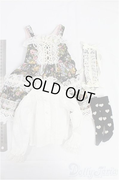 画像5: SD/OF:衣装セット　花　ワンピース/1/3　60ｃｍ　BJD　MJD　衣装　ドール用 I-25-10-05-258-KD-ZI (5)