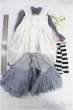 画像5: SD/OF:衣装セット　ブルー　ワンピース　エプロン/1/3　60ｃｍ　BJD　MJD　衣装　ドール用 I-25-10-05-257-KD-ZI (5)