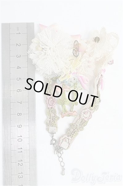 画像3: SD/OF:小物　ヘッドドレス　レース/1/3　60ｃｍ　BJD　MJD　衣装　ドール用 I-25-10-05-248-KD-ZI (3)