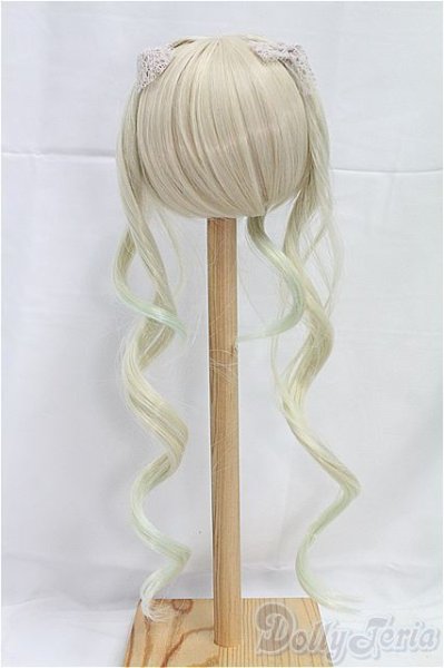 画像2: 9inch/ウィッグ/インチ　BJD　MJD　ドール用 I-25-10-12-111-KD-ZI (2)