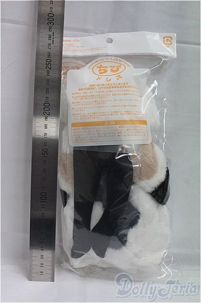 画像2: 幼SD/OF:シマエナガコート・ちび/1/6　30ｃｍ　BJD　MJD　衣装　ドール用 I-25-10-26-191-KD-ZI (2)