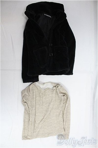 画像1: SD/OF:アウター+長袖/1/3　60ｃｍ　BJD　MJD　衣装　ドール用 I-25-10-26-173-KD-ZI (1)