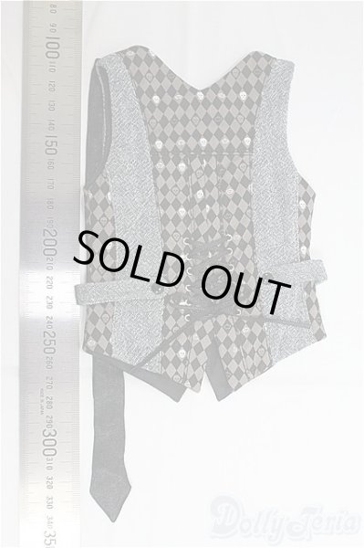 画像2: SD/OF:トップス　ベスト/1/3　60ｃｍ　BJD　MJD　衣装　ドール用 I-25-10-26-171-KD-ZI (2)