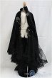 画像1: SD13G/OF:マント+黒レースオーバースカート/1/3 60cm BJD MJD 衣装 ドール用 I-25-10-26-145-KD-ZI (1)