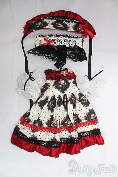 画像1: 幼SD/OF:ワンピース/1/6　30ｃｍ　BJD　MJD　衣装　ドール用 I-25-10-12-167-KD-ZI (1)