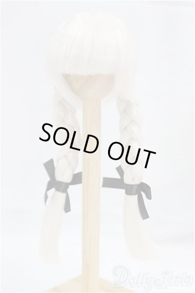 画像1: 6-7inch/ウィッグ　三つ編み/インチ　BJD　MJD　ドール用 I-25-10-12-093-KD-ZI (1)