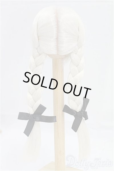 画像2: 6-7inch/ウィッグ　三つ編み/インチ　BJD　MJD　ドール用 I-25-10-12-093-KD-ZI (2)