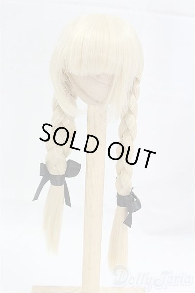 画像1: 6-7inch/ウィッグ　三つ編み/インチ　BJD　MJD　ドール用 I-25-10-12-094-KD-ZI (1)