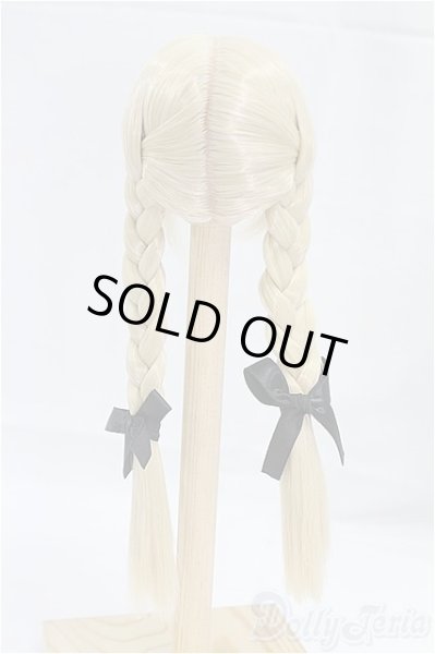 画像2: 6-7inch/ウィッグ　三つ編み/インチ　BJD　MJD　ドール用 I-25-10-12-094-KD-ZI (2)