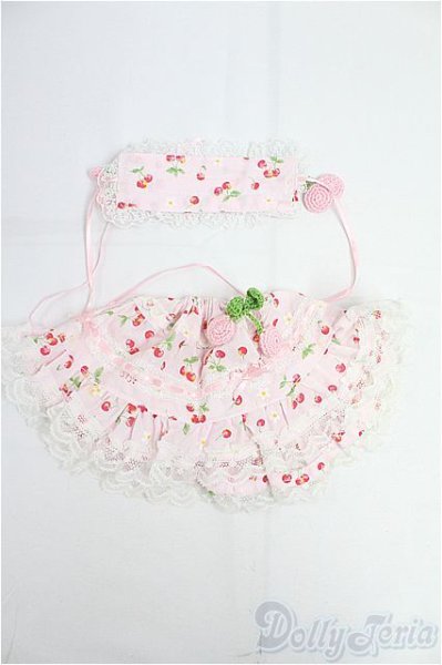 画像1: 幼SD/OF:スカート　ヘッドドレス/1/6　30ｃｍ　BJD　MJD　衣装　ドール用 I-25-10-19-052-KD-ZI (1)