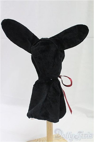 画像3: 幼SD/OF:アウター　うさ耳ケープ/1/6　30ｃｍ　BJD　MJD　衣装　ドール用 I-25-10-19-078-KD-ZI (3)