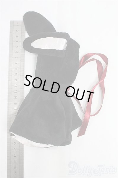 画像4: 幼SD/OF:アウター　うさ耳ケープ/1/6　30ｃｍ　BJD　MJD　衣装　ドール用 I-25-10-19-078-KD-ZI (4)