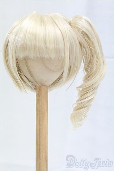画像1: 9-10inch/ウィッグ　DOLKセレクト　サイドテールヘア/インチ　BJD　MJD　ドール用 I-25-10-19-085-KD-ZI (1)