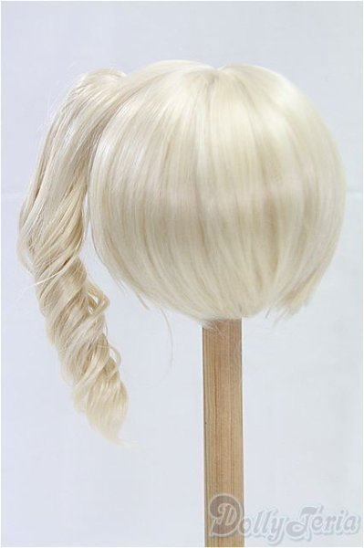 画像2: 9-10inch/ウィッグ　DOLKセレクト　サイドテールヘア/インチ　BJD　MJD　ドール用 I-25-10-19-085-KD-ZI (2)