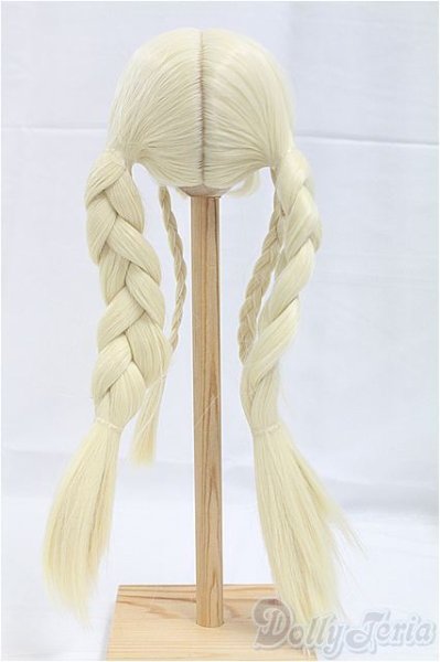 画像2: 8-9inch/ウィッグ　ADvillage/インチ　BJD　MJD　ドール用 I-25-10-19-087-KD-ZI (2)