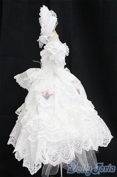 画像2: SDM＆MSD/OF:衣装セット　フラワーロリータDOLKセレクト/1/4　40ｃｍ　BJD　MJD　衣装　ドール用 I-25-10-19-091-KD-ZI (2)