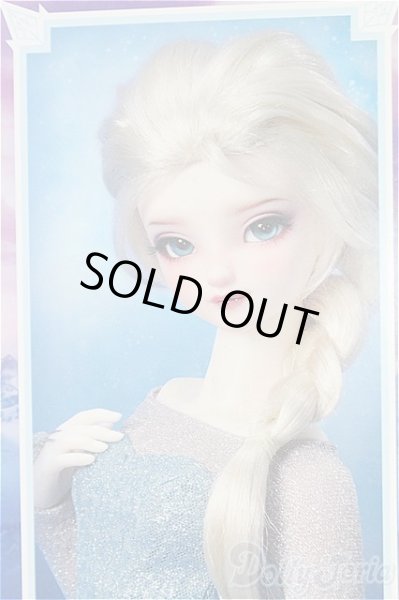 画像1: SDGr女の子/エルサ ディズニーコレクション アナと雪の女王/BJD　球体関節人形 I-25-10-12-159-KD-ZI (1)