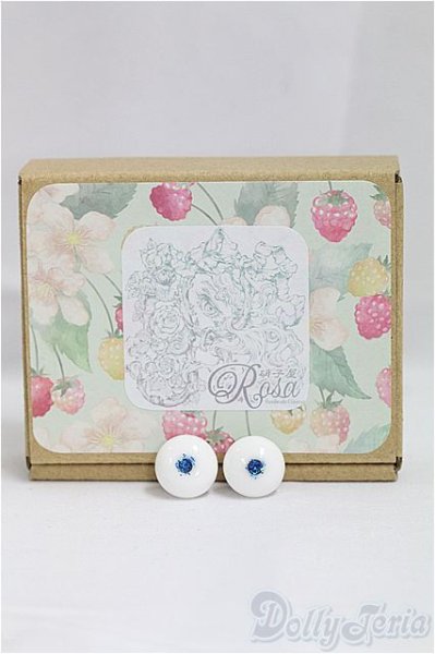 画像2: 14.3-14.6mm/グラスアイ　硝子屋Rosa様/ドール用　アイ I-25-10-12-205-KD-ZI (2)