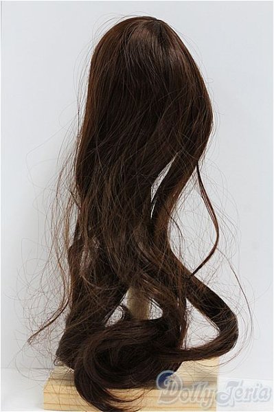 画像2: 6-7inch/ウィッグ　２点/インチ　BJD　MJD　ドール用 I-25-10-19-192-KD-ZI (2)