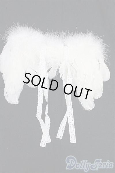 画像1: SDM＆MSD/OF:小物　天使の羽/1/4　40ｃｍ　BJD　MJD　衣装　ドール用 I-25-10-19-113-KD-ZI (1)